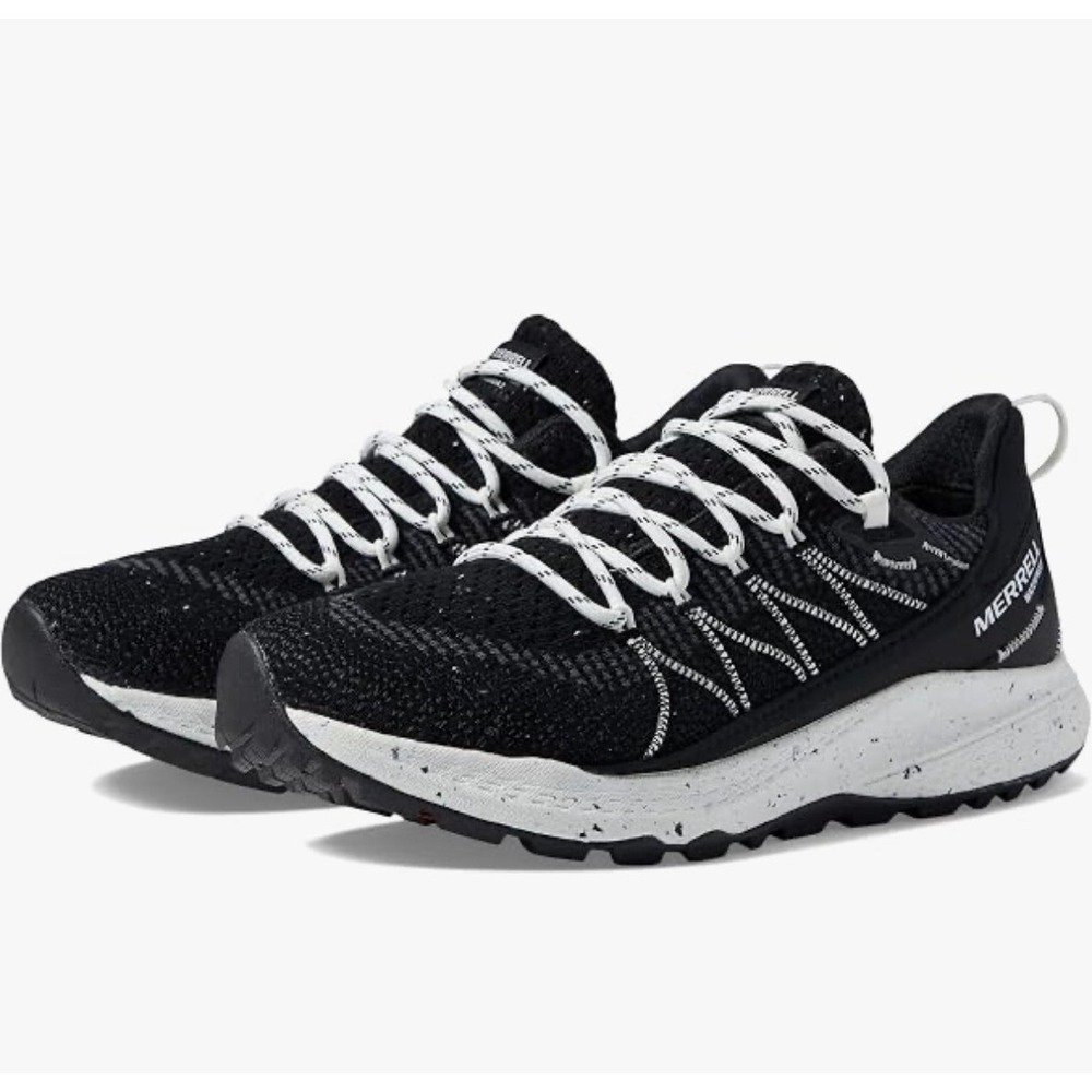 Merrell Bravada 2 Waterproof Hiking Shoes Womens 9 Black White Sneaker
